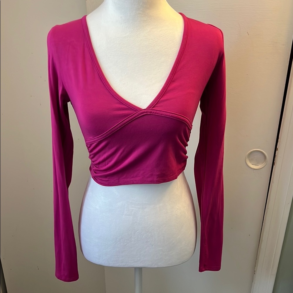 Garage Women's Pink Long Sleeve Top